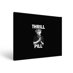 Холст прямоугольный с принтом Thrill pill в Белгороде, 100% ПВХ |  | pill | thrill | thrill pill | пилл | тимур самедов | трилл | трилл пилл