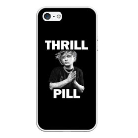 Чехол для iPhone 5/5S матовый с принтом Thrill pill в Белгороде, Силикон | Область печати: задняя сторона чехла, без боковых панелей | pill | thrill | thrill pill | пилл | тимур самедов | трилл | трилл пилл