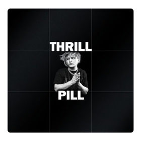 Магнитный плакат 3Х3 с принтом Thrill pill в Белгороде, Полимерный материал с магнитным слоем | 9 деталей размером 9*9 см | pill | thrill | thrill pill | пилл | тимур самедов | трилл | трилл пилл