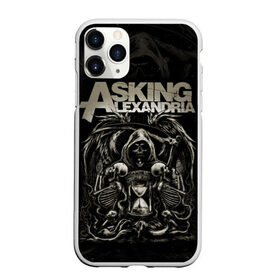 Чехол для iPhone 11 Pro Max матовый с принтом Asking Alexandria в Белгороде, Силикон |  | asking alexandria | аскинг александриа | группы | метал | музыка | рок | хэви метал | электроникор