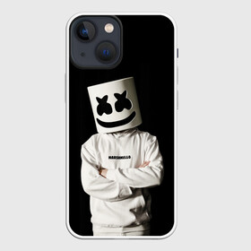 Чехол для iPhone 13 mini с принтом Marshmello в Белгороде,  |  | christopher | comstock | dj | dotcom | friends | marshmallow | marshmello | usa | диджей | друзья | комсток | крис | маршмэллоу | продюсер | сша