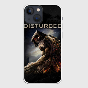 Чехол для iPhone 13 mini с принтом Disturbed в Белгороде,  |  | asylum | disturbed | heavy metal | immortalized | the guy | the lost children | группы | метал | рок