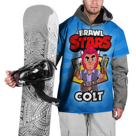 Накидка на куртку 3D с принтом BRAWL STARS COLT в Белгороде, 100% полиэстер |  | brawl stars | brawl stars colt | brawler | colt | бравл старз | бравлер | кольт