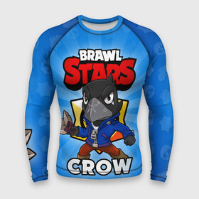 Мужской рашгард 3D с принтом BRAWL STARS CROW в Белгороде,  |  | brawl stars | brawl stars crow | brawler | crow | бравл старз | бравлер | ворон