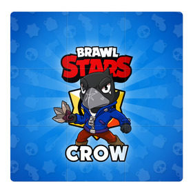 Магнитный плакат 3Х3 с принтом BRAWL STARS CROW в Белгороде, Полимерный материал с магнитным слоем | 9 деталей размером 9*9 см | brawl stars | brawl stars crow | brawler | crow | бравл старз | бравлер | ворон