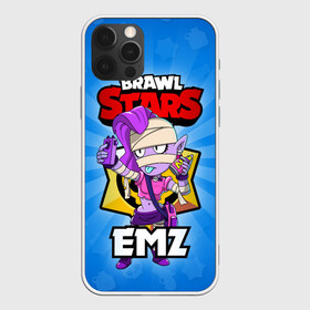 Чехол для iPhone 12 Pro Max с принтом BRAWL STARS EMZ в Белгороде, Силикон |  | Тематика изображения на принте: brawl stars | brawl stars emz | brawler | emz | бравл старз | бравлер | эмз