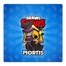 Магнитный плакат 3Х3 с принтом BRAWL STARS MORTIS в Белгороде, Полимерный материал с магнитным слоем | 9 деталей размером 9*9 см | Тематика изображения на принте: brawl stars | brawl stars mortis | brawler | mortis | бравл старз | бравлер | мортис