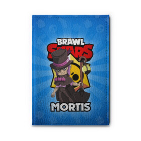 Обложка для автодокументов с принтом BRAWL STARS MORTIS в Белгороде, натуральная кожа |  размер 19,9*13 см; внутри 4 больших “конверта” для документов и один маленький отдел — туда идеально встанут права | brawl stars | brawl stars mortis | brawler | mortis | бравл старз | бравлер | мортис