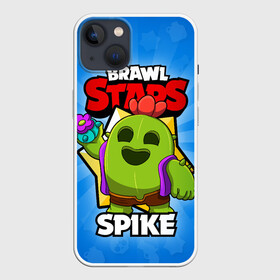 Чехол для iPhone 13 с принтом BRAWL STARS SPIKE в Белгороде,  |  | brawl stars | brawl stars spike | brawler | spike | бравл старз | бравлер | спайк