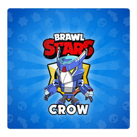 Магнитный плакат 3Х3 с принтом BRAWL STARS CROW в Белгороде, Полимерный материал с магнитным слоем | 9 деталей размером 9*9 см | brawl stars | brawl stars crow | brawler | crow | бравл старз | бравлер | ворон