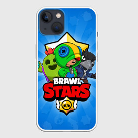 Чехол для iPhone 13 с принтом BRAWL STARS в Белгороде,  |  | brawl stars | brawler | crow | leon | spike | бравл старз | бравлер | ворон | леон | спайк