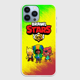 Чехол для iPhone 13 Pro Max с принтом Brawl Stars Leon Nita Crow в Белгороде,  |  | Тематика изображения на принте: brawl stars | brawl stars 8 bit | brawl stars crow | brawl stars crow phoenix | brawl stars leon | brawl stars leon shark | brawl stars nita | brawl stars robot spike | brawl stars spike | бравл старс | бравла старс | браво старс | персона