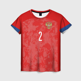 Женская футболка 3D с принтом Fernandes home EURO 2020 в Белгороде, 100% полиэфир ( синтетическое хлопкоподобное полотно) | прямой крой, круглый вырез горловины, длина до линии бедер | championship | cup | fernandes | russia | tdrfifa19 | world | европы | мира | мундиаль | россия | фернандес | чемпионат