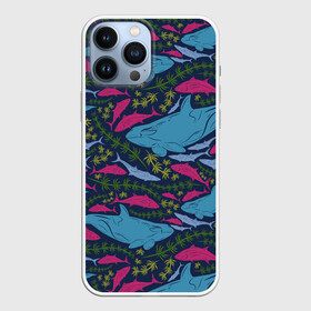 Чехол для iPhone 13 Pro Max с принтом Касатки в Белгороде,  |  | Тематика изображения на принте: водоросли | касатки | киты | море | океан | под водой | рыбы