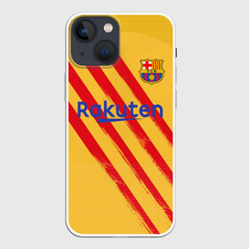 Чехол для iPhone 13 mini с принтом Barcelona 4 th kit 19 20 в Белгороде,  |  | barcelona | champions | laliga | league | spain | барселона | испания | лига | месси | чемпионов