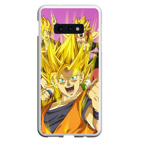 Чехол для Samsung S10E с принтом Dragon Ball в Белгороде, Силикон | Область печати: задняя сторона чехла, без боковых панелей | Тематика изображения на принте: dragon ball | dragon ball super | dragon ball z | dragonball | gohan | goku | vegeta | аниме | вегета | гоку | гохан | драгонболл | драконий жемчуг | жемчуг дракона | манга | сон гоку