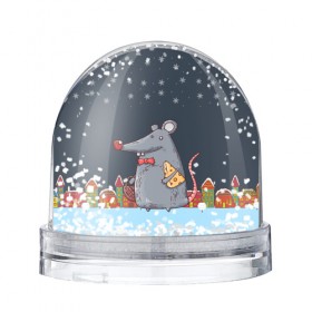 Снежный шар с принтом Мышка с сыром в Белгороде, Пластик | Изображение внутри шара печатается на глянцевой фотобумаге с двух сторон | 2020 | mouse | rat | годкрысы | годмыши | зима | зимняя | крыса | мороз | мышка | мышь | новогодняя | новый год | новый год 2020 | рождество | симолгода | снег | холод