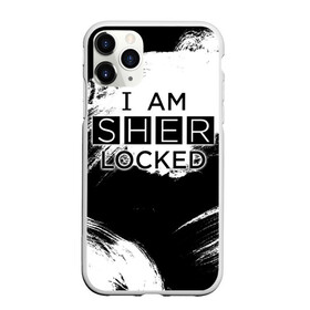 Чехол для iPhone 11 Pro Max матовый с принтом Sherlock в Белгороде, Силикон |  | Тематика изображения на принте: 221b | bbc | benedict cumberbatch | john watson | mark gatiss | martin freeman | sherlock holmes | steven moffat | бейкер | джон ватсон | мориарти | стрит | шерлок