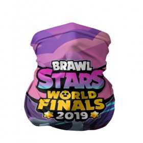 Бандана-труба 3D с принтом Brawl Stars World Finals 2019 в Белгороде, 100% полиэстер, ткань с особыми свойствами — Activecool | плотность 150‒180 г/м2; хорошо тянется, но сохраняет форму | Тематика изображения на принте: brawl | bs | clash line | fails | funny | leon | moments | stars | supercell | tick | бой | босс | бравл | броубол | бс | драка | звезд | осада | поззи | сейф | старс | цель