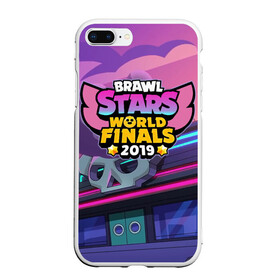 Чехол для iPhone 7Plus/8 Plus матовый с принтом Brawl Stars World Finals 2019 в Белгороде, Силикон | Область печати: задняя сторона чехла, без боковых панелей | brawl | bs | clash line | fails | funny | leon | moments | stars | supercell | tick | бой | босс | бравл | броубол | бс | драка | звезд | осада | поззи | сейф | старс | цель