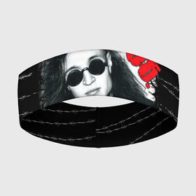 Повязка на голову 3D с принтом Гражданская оборона + Спина в Белгороде,  |  | punk | punks not dead | гр.об. | гражданская оборона | гроб | егор летов | панки | хой
