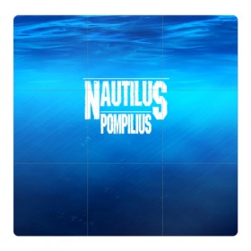 Магнитный плакат 3Х3 с принтом Nautilus Pompilius в Белгороде, Полимерный материал с магнитным слоем | 9 деталей размером 9*9 см | 