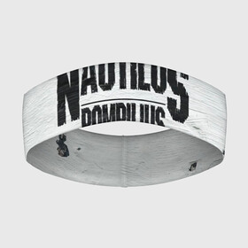 Повязка на голову 3D с принтом Nautilus Pompilius в Белгороде,  |  | nautilus pompilius | ассоциация | внуки энгельса | вячеслав бутусов | настя | нау | наутилус | наутилус помпилиус | наутилусы | нп | урфин джюс | ю питер