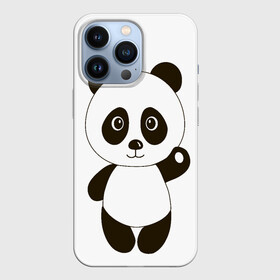 Чехол для iPhone 13 Pro с принтом Панда в Белгороде,  |  | мишка | панда