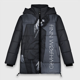 Женская зимняя куртка 3D с принтом Финн Вулфард в Белгороде, верх — 100% полиэстер; подкладка — 100% полиэстер; утеплитель — 100% полиэстер | длина ниже бедра, силуэт Оверсайз. Есть воротник-стойка, отстегивающийся капюшон и ветрозащитная планка. 

Боковые карманы с листочкой на кнопках и внутренний карман на молнии | finn wolfhard | kid from it | kid fron stranger things | актёр | майк из очень странные де | мальчик из оно | мальчик из очень странные дела | ричи из оно | финн | финн вулфард