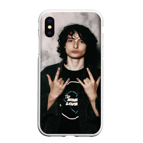 Чехол для iPhone XS Max матовый с принтом finn wolfhard в Белгороде, Силикон | Область печати: задняя сторона чехла, без боковых панелей | finn wolfhard | очень странные дела | финн вулфард