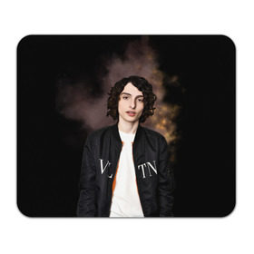 Коврик для мышки прямоугольный с принтом finn wolfhard в Белгороде, натуральный каучук | размер 230 х 185 мм; запечатка лицевой стороны | finn wolfhard | очень странные дела | финн вулфард