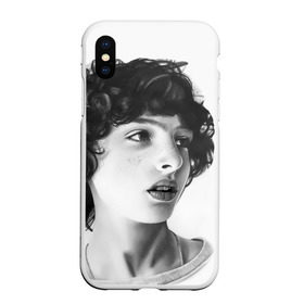 Чехол для iPhone XS Max матовый с принтом finn wolfhard в Белгороде, Силикон | Область печати: задняя сторона чехла, без боковых панелей | finn wolfhard | очень странные дела | финн вулфард