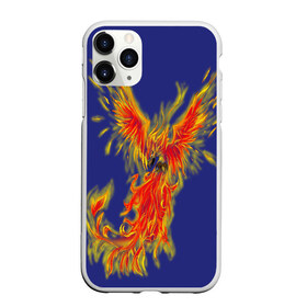 Чехол для iPhone 11 Pro Max матовый с принтом Феникс в Белгороде, Силикон |  | Тематика изображения на принте: горящий | летит | огонь | пар хает | пламя | птица | пылает | пылающий | феникс