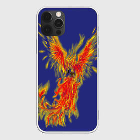 Чехол для iPhone 12 Pro Max с принтом Феникс в Белгороде, Силикон |  | Тематика изображения на принте: горящий | летит | огонь | пар хает | пламя | птица | пылает | пылающий | феникс