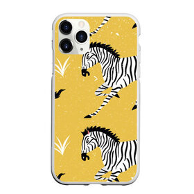 Чехол для iPhone 11 Pro Max матовый с принтом Зебра АРТ в Белгороде, Силикон |  | Тематика изображения на принте: animals | zebra | животные | зебра