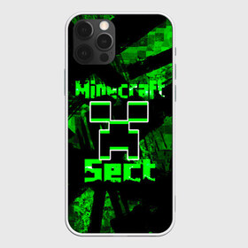 Чехол для iPhone 12 Pro Max с принтом Minecraft в Белгороде, Силикон |  | Тематика изображения на принте: game | minecraft | mojang ab | sect | игра | инди | майнкрафт | майнкрафт секта | секта