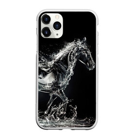Чехол для iPhone 11 Pro Max матовый с принтом Скакун в Белгороде, Силикон |  | Тематика изображения на принте: black | expression | horse | jumper | water | вода | лошадь | скакун | черный | экспрессия