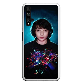 Чехол для Honor 20 с принтом finn wolfhard в Белгороде, Силикон | Область печати: задняя сторона чехла, без боковых панелей | Тематика изображения на принте: finn wolfhard | очень странные дела | финн вулфард