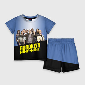 Детский костюм с шортами 3D с принтом Brooklyn Nine Nine в Белгороде,  |  | 9 9 | 99 | andy | beatriz | brooklyn | detective | diaz | jake | nine nine | peralta | rosa | samberg | stephanie | беатрис | бруклин | детектив | джейк | перальта | роза | стефани | сэмберг | энди