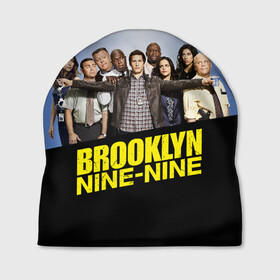 Шапка 3D с принтом Brooklyn Nine-Nine в Белгороде, 100% полиэстер | универсальный размер, печать по всей поверхности изделия | 9 9 | 99 | andy | beatriz | brooklyn | detective | diaz | jake | nine nine | peralta | rosa | samberg | stephanie | беатрис | бруклин | детектив | джейк | перальта | роза | стефани | сэмберг | энди