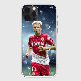 Чехол для iPhone 12 Pro Max с принтом Александр Головин в Белгороде, Силикон |  | champions | football | golovin | monaco | soccer | uefa | александр головин | головин | лига чемпионов | монако | форма | формы | футбол