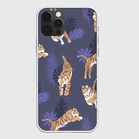 Чехол для iPhone 12 Pro Max с принтом Тигриный прайд в Белгороде, Силикон |  | Тематика изображения на принте: lion | tiger | гепард | дикие кошки | животные | кот | кошки | лев | пантера | тигр | тигры