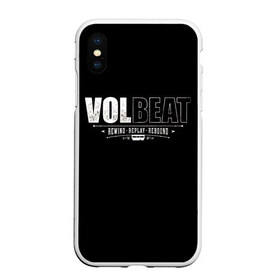 Чехол для iPhone XS Max матовый с принтом Volbeat в Белгороде, Силикон | Область печати: задняя сторона чехла, без боковых панелей | groove metal | hardcore | psychobilly | rebound | replay | rewind | volbeat | волбит