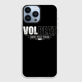 Чехол для iPhone 13 Pro Max с принтом Volbeat в Белгороде,  |  | Тематика изображения на принте: groove metal | hardcore | psychobilly | rebound | replay | rewind | volbeat | волбит