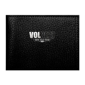 Обложка для студенческого билета с принтом Volbeat в Белгороде, натуральная кожа | Размер: 11*8 см; Печать на всей внешней стороне | groove metal | hardcore | psychobilly | rebound | replay | rewind | volbeat | волбит