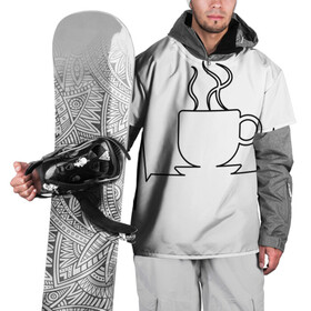Накидка на куртку 3D с принтом Чашечку кофе? в Белгороде, 100% полиэстер |  | Тематика изображения на принте: бариста | бармен | вкус | кардиограмма | кофе | кофеман | напиток | подача | профессия | хобби | чашка