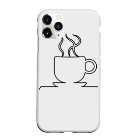 Чехол для iPhone 11 Pro матовый с принтом Чашечку кофе? в Белгороде, Силикон |  | Тематика изображения на принте: бариста | бармен | вкус | кардиограмма | кофе | кофеман | напиток | подача | профессия | хобби | чашка