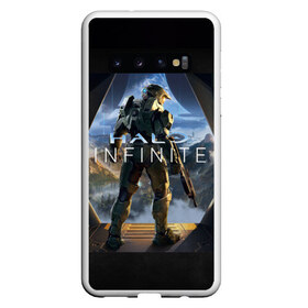 Чехол для Samsung Galaxy S10 с принтом Halo infinite в Белгороде, Силикон | Область печати: задняя сторона чехла, без боковых панелей | halo | halo 5 | halo 6 | halo infinite | xbox | xbox scarlett | игры | игры 2020 | иксбокс | иксбокс скарлетт | хало | хало 6 | хало инфинит