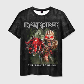 Мужская футболка 3D с принтом Iron Maiden в Белгороде, 100% полиэфир | прямой крой, круглый вырез горловины, длина до линии бедер | heavy metal | iron maiden | metal | айрон мейден | группы | метал | музыка | рок | хеви метал