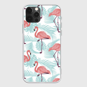 Чехол для iPhone 12 Pro Max с принтом Тропический арт в Белгороде, Силикон |  | animal | bird | flamingo | pink | pnik flamingo | животные | птицы | розовый | розовый фламинго | фламинго